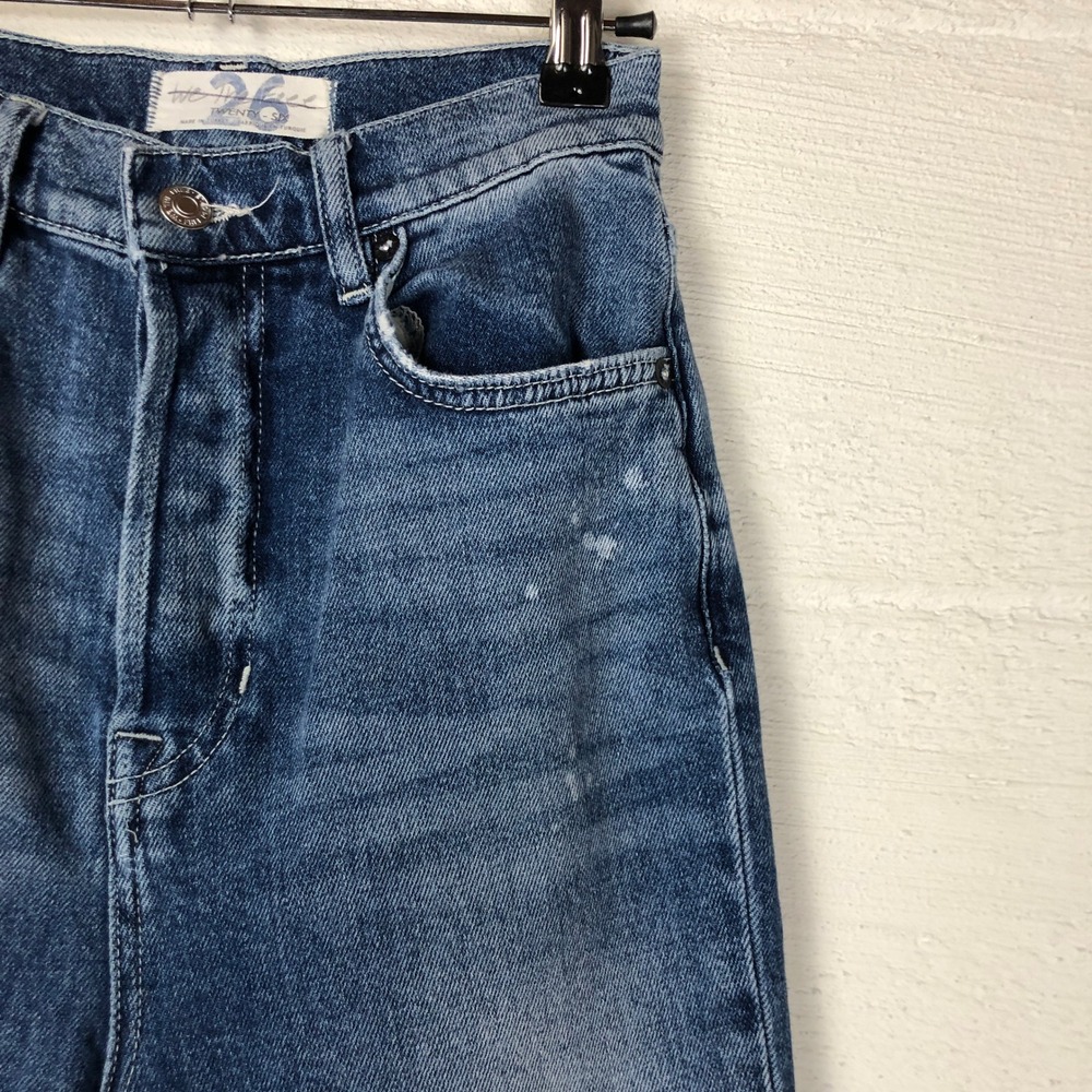 Free People Womens‎ Phoenix Crop Flare Jeans Size 26 Boho Festival Hippie - Picture 10 of 16